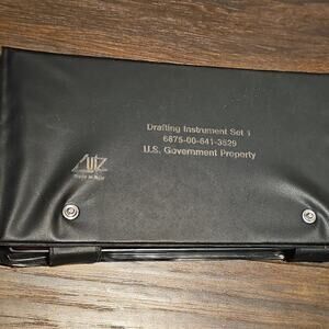 Vintage Drafting Instrument Set – NSN 6675-00-641-3529 / Lutz / Dietzgen kit
